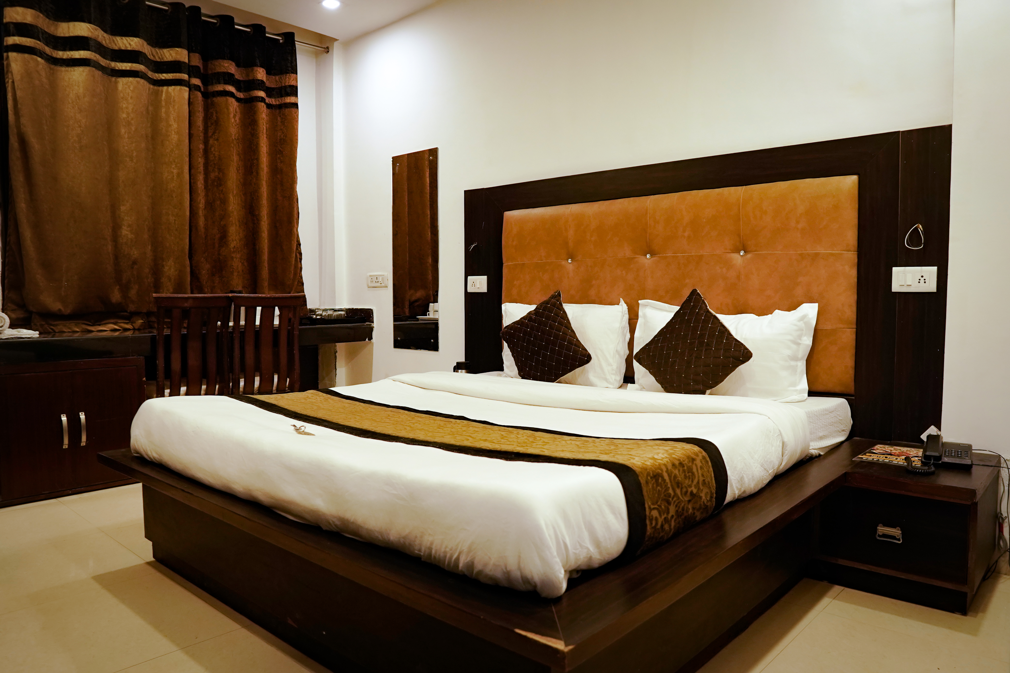 Super Deluxe Room with larger smart TV and added space